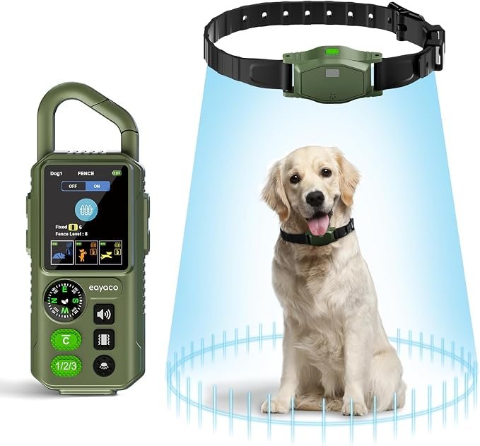 eayaco Single receiver collar kit with handheld remote